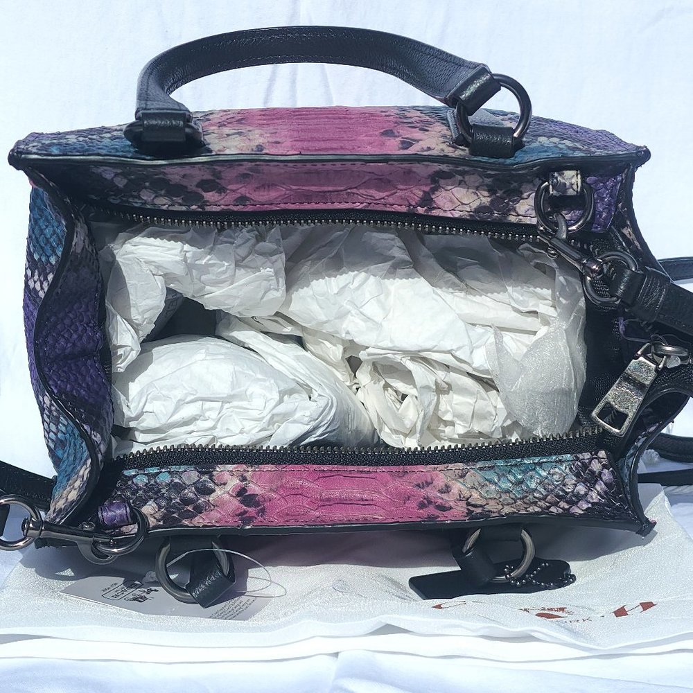 Coach Multicolor Snakeskin Women's Bag - Picture 5 of 15